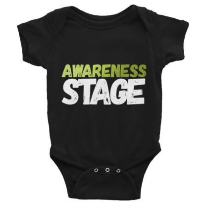 awareness stage onesie